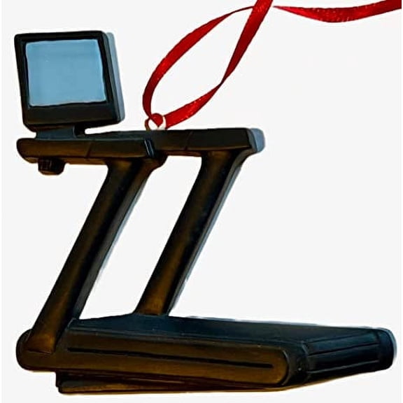 Fitness Treadmill Home Exercise Class Christmas Tree Ornament