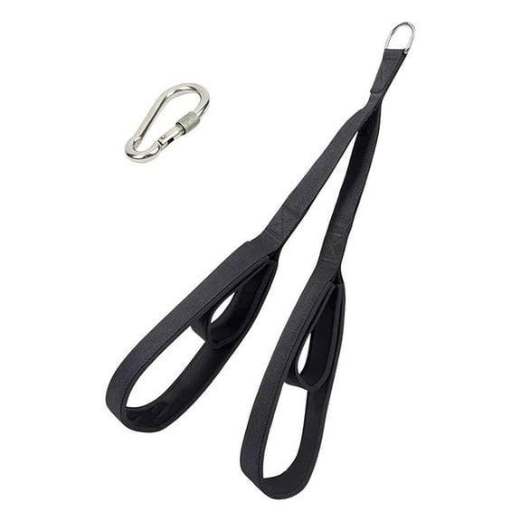 Fitness Tricep Rope Extension Strap Pull Down Workout Tricep Rope Long Tricep Rope with Buckle for Workout Fitness
