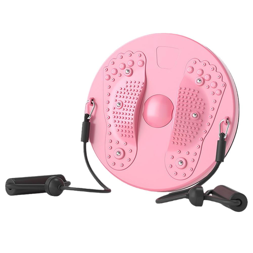 Plateau Tournant Fitness Twist Waist – Avec Cordon, Semelle Magnétique, Exercice Taille Et Balance
