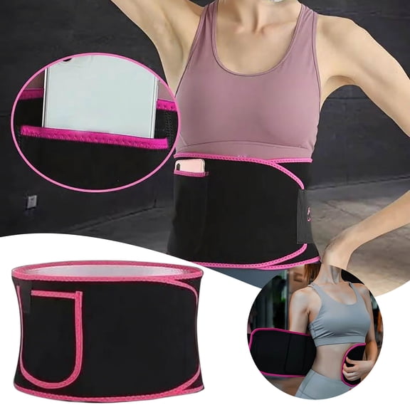 Fitness Waist Trainer for Workout Abdominal Toning and Fitness Sculpting for Gym Yoga and Sauna Sessions