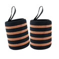 thumbnail image 1 of Fitness Weight Lifting Straps Anti Slip Powerlifting Deadlifting Bodybuilding Workout Strength Training Hand Bar Grips Wrist Support Men Women orange, 1 of 8