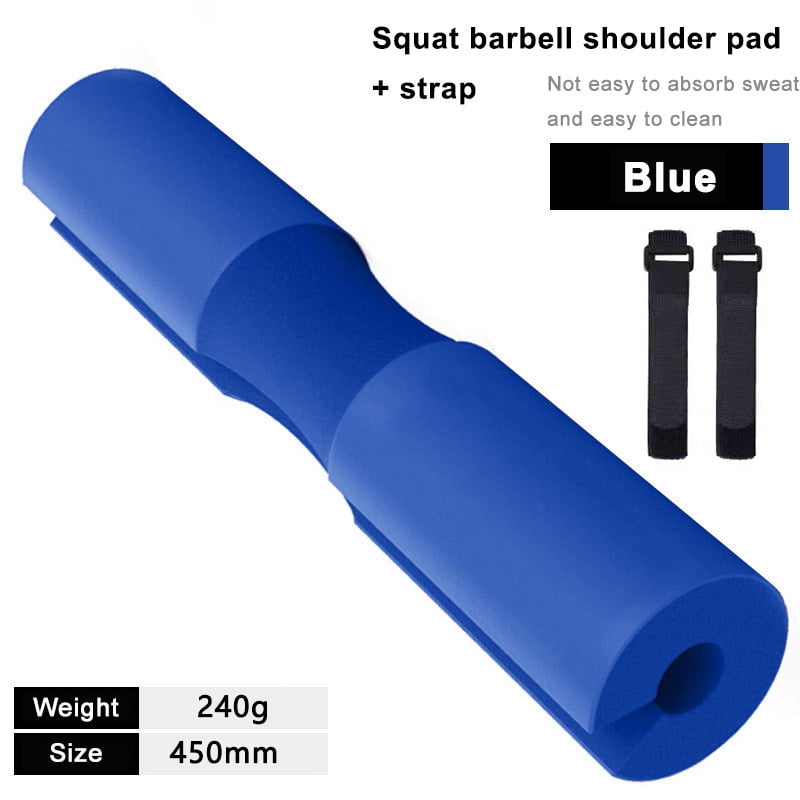 Olympic Fitness Weights Barbell Pad Squat Bar Shoulder Support Gym Weightlifting