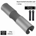 thumbnail image 1 of Fitness Weightlifting Barbell Pad Squat Protective Neck Shoulder Support Pads Gym Hip Training Weight Lifting Equipment (88-Gray), 1 of 7