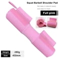 thumbnail image 1 of Fitness Weightlifting Barbell Pad Squat Protective Neck Shoulder Support Pads Gym Hip Training Weight Lifting Equipment (88UP-Pink), 1 of 7