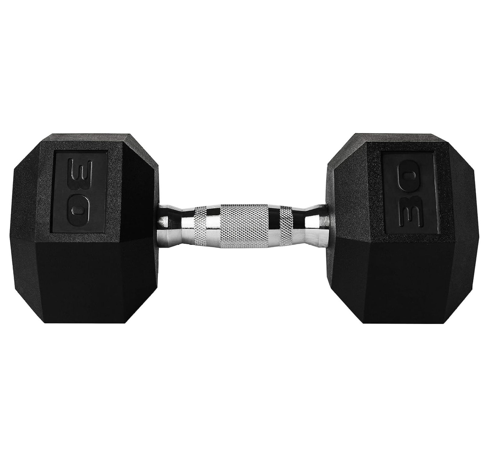 Fitness Weights Dumbbells Set Coated Cast Iron Rubber Hex Dumbbell Pair