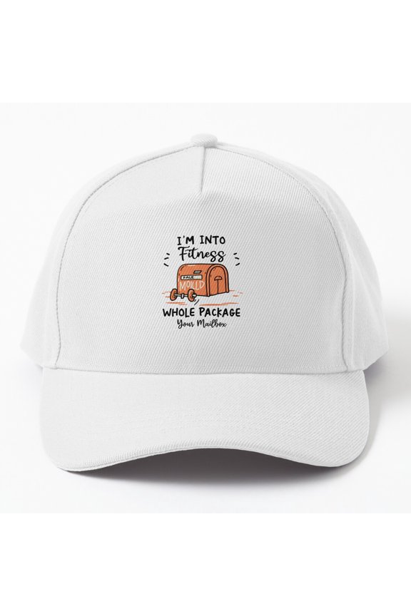 Fitness Whole Package Baseball Cap, Mailbox Wordplay Statement Graphic Design, Classic Hat