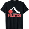 thumbnail image 1 of Fitness Workout Gym Pilates Exercise For Women T-Shirt, 1 of 4