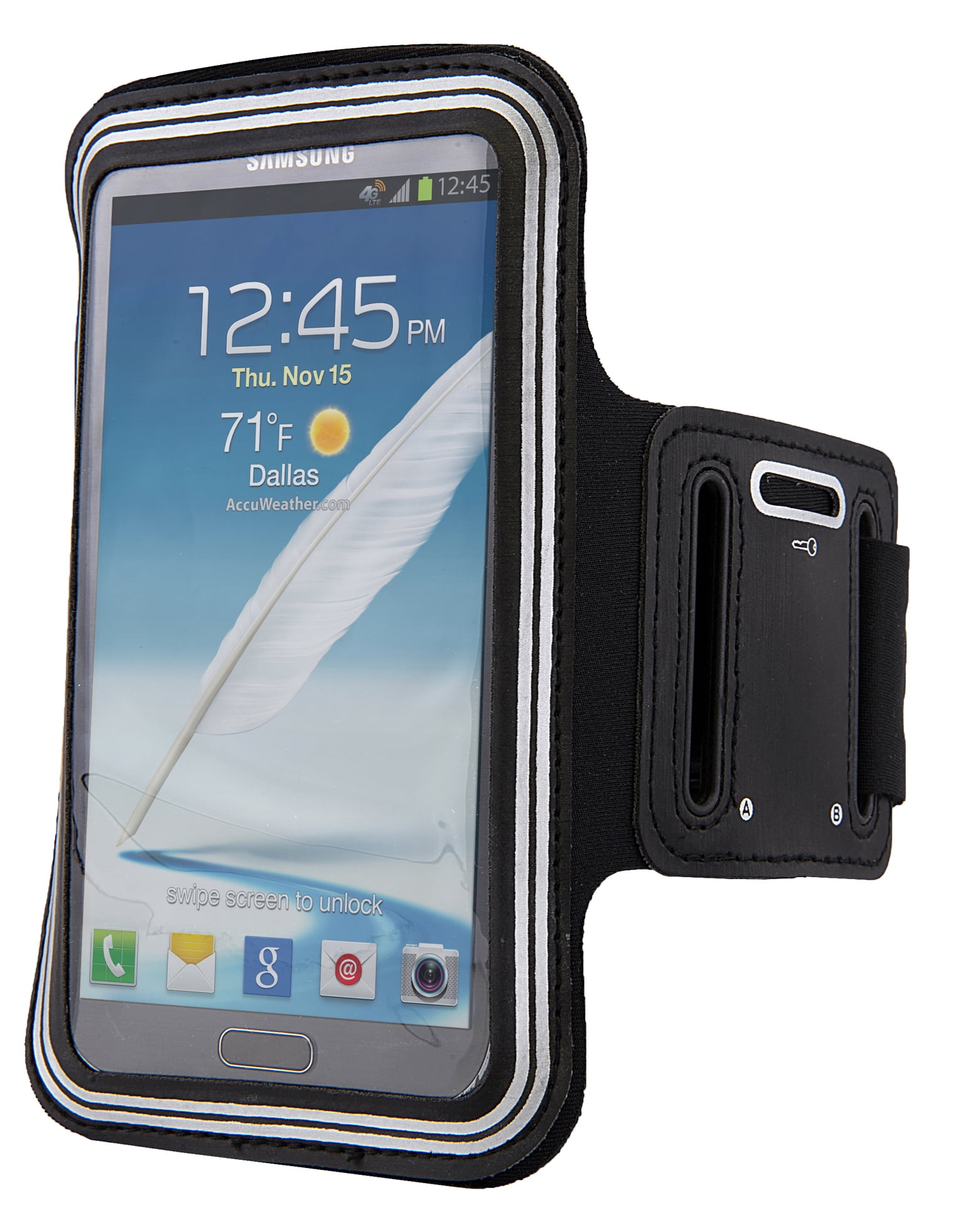 Fitness Workout Neoprene Exercise Armband fits Apple iPhone X, iPhone Xs, iPhone XR, iPhone11 Pro