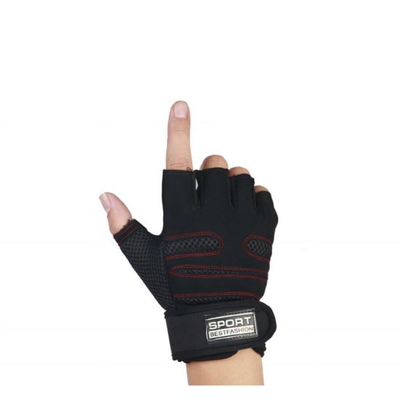 Fitness Wrist Wrap Weight Exercise Training Sports Workout Lifting Gear for Athletes, Black