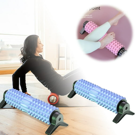 Fitness & Yoga Adjustable Triangular Support Foam Roller for Muscle Relaxation Beginner Stretching Bar Durable EVA Material 500KG Weight Capacity with Storage Bag