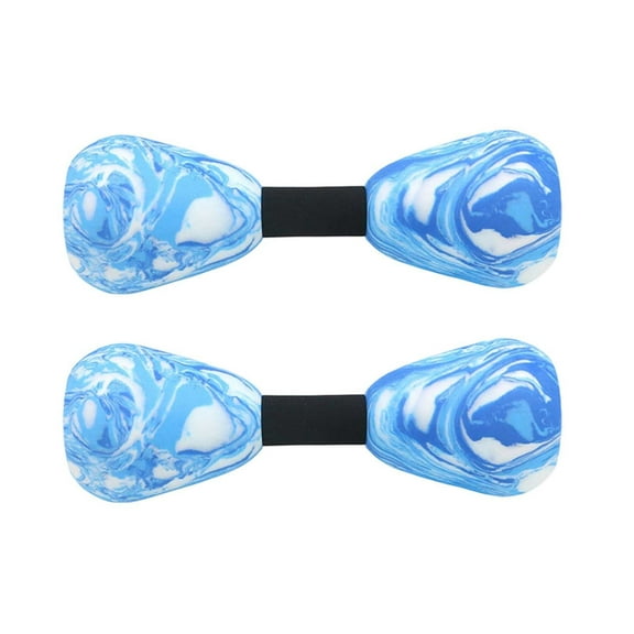 Fitness & Yoga Aquatic Dumbbells for Pool Exercise and Water Training 2 Pcs Lightweight Aquatic Weights for Beginner Swimmers Fitness and Rehab