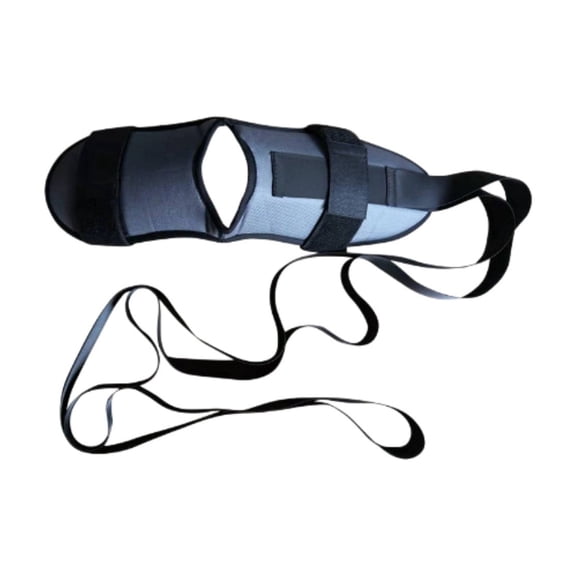 Yoga Stretching Strap Calf Stretcher Tendonitis Exercise Band Physical for Muscle Flexibility Training Non- Comfort Grip Portable Adjustable Length Versatile Fitness