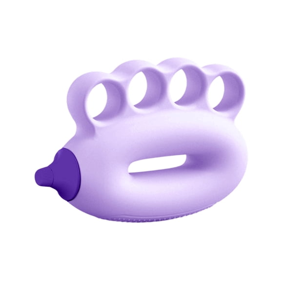 Fitness and Yoga Hand Grip Strengthener for Kids - Ergonomic Silicone Finger Exercise Device with Multiple Resistance for Portable Home and School Fine Motor Skill Development