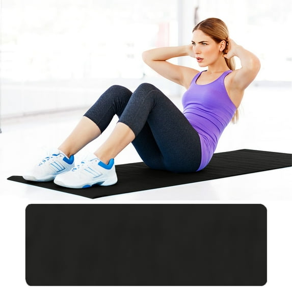 Fitness Yoga Mat for Women and Men, Large, 4mm Thick, 68*23 Inch Long, Non Exercise Mats, Yoga Poses for Pilates, Workout and Stretching, Home and Gym Essentials
