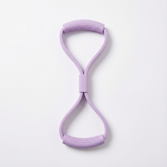 Fitness & Yoga Open Back Pull Rope for Home Fitness Elastic Rope Pull Belt with Character Puller