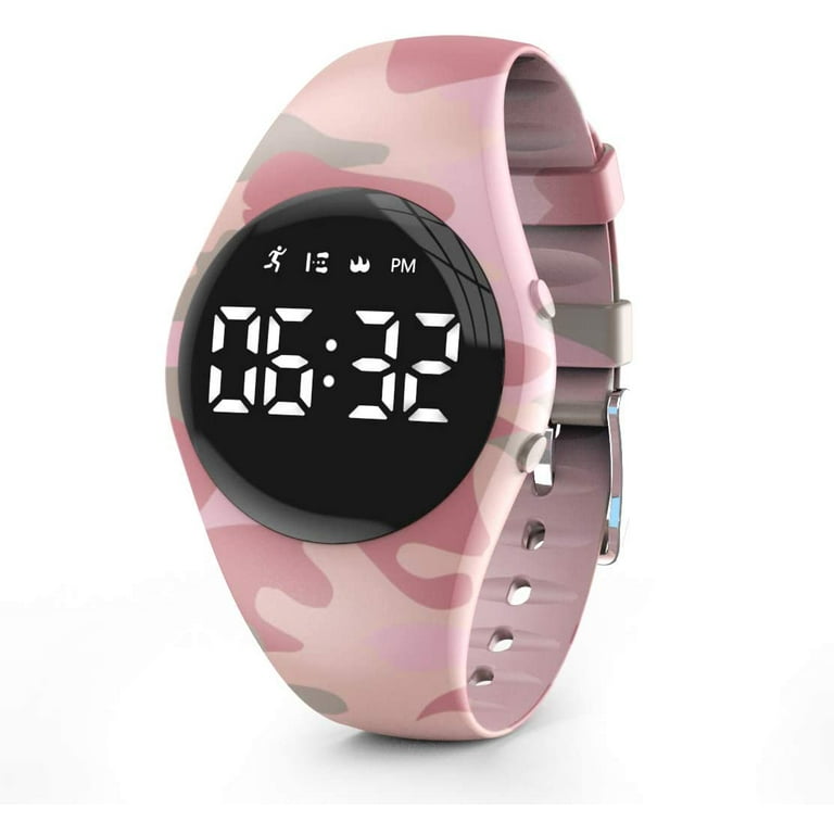 Fitness activity tracker, waterproof, rechargeable smart watch