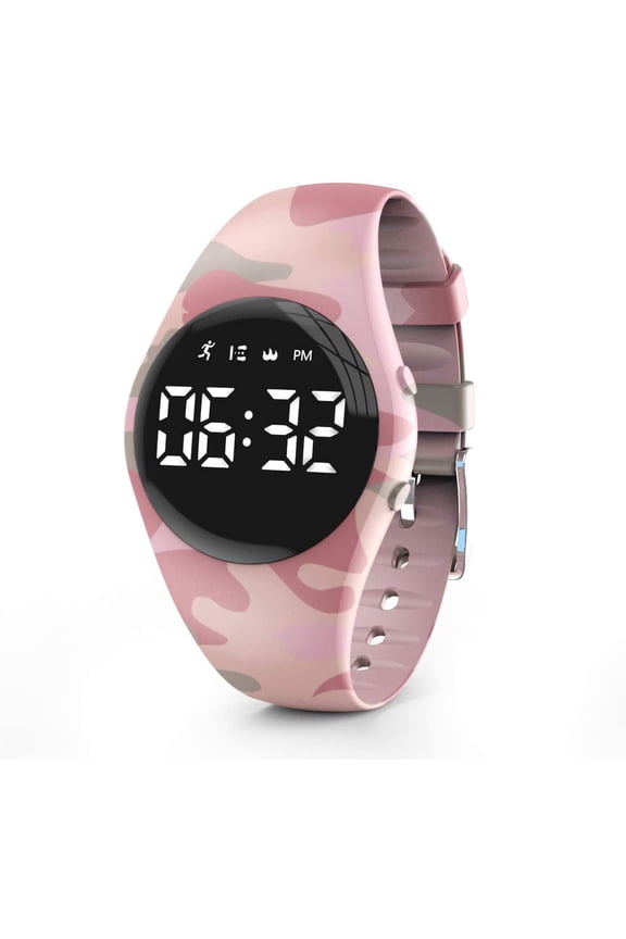 Fitness activity tracker, waterproof, rechargeable smart watch, universal for girls and boys