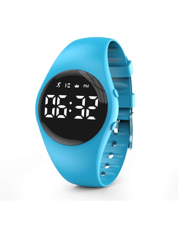 Fitness activity tracker, waterproof, rechargeable smart watch, universal for girls and boys
