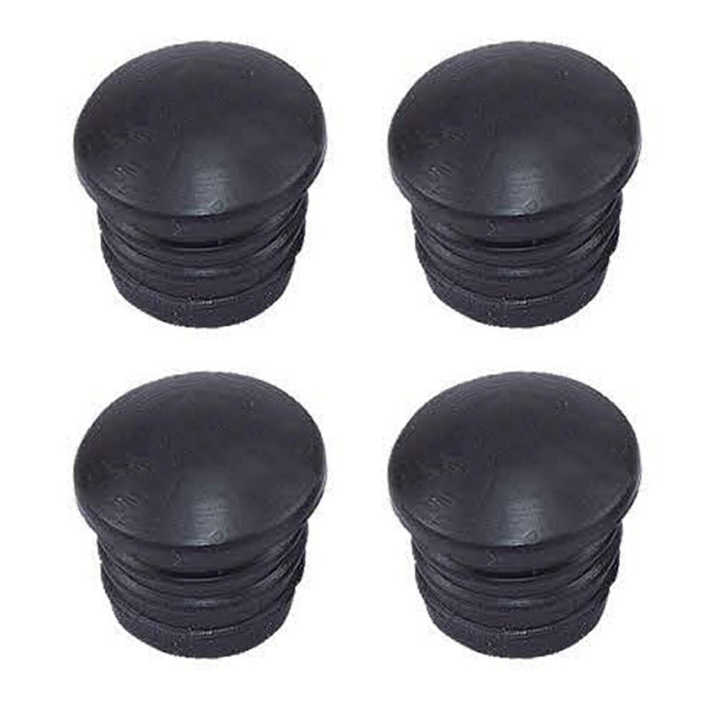 Fitness equipment round pipe plug furniture stainless steel pipe plug