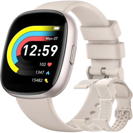 Fitness for Men watch: Fitness with Blutooth Call 24/7 SpO2 Sleep IP68 120+ Mode Activity Compatible Phones (3 Bands)