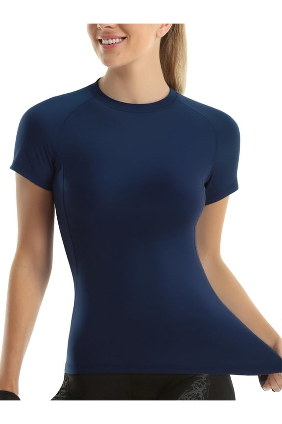 Fitness wear, Women's Yoga wear, top, Quick-Dry Clothes, Running Sportswear, Elastic Tights, Base Shirt, Short-Sleeved Shirt