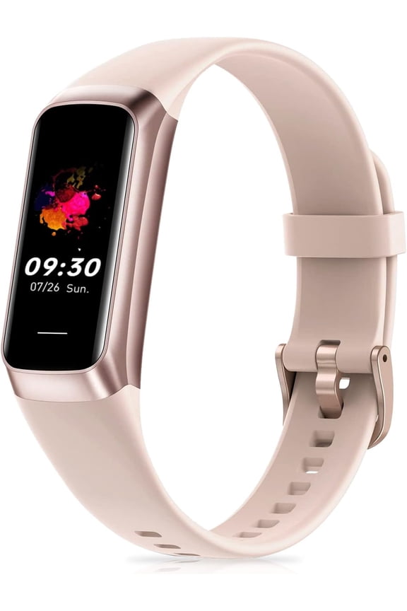 Fitness with 24/7 , Sleep , Activity 5 ,Step Calorie Counter Pedometer Watch for Women Men