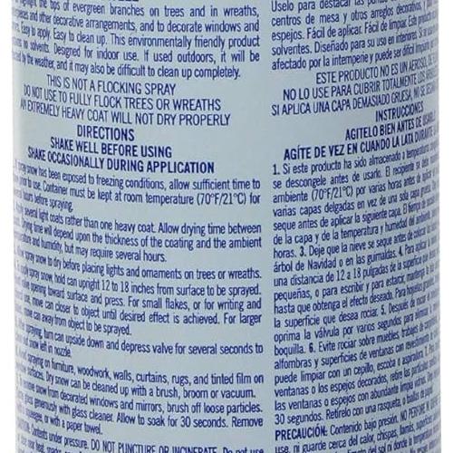Fitniz Winter White Christmas Snow Spray 13 Ounces
