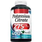Fito Medic s Lab Potassium Citrate Supplement, 400 Capsules, Potassium Formula