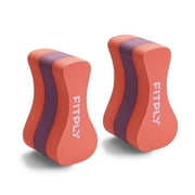 Fitply 2PCS Pull Buoy Swim Training Aid 3-Layer EVA Leg Float for Lap Swimming Training Legs and Hips Support for Adults Kids and Beginners