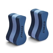Fitply 2PCS Pull Buoy Swim Training Aid 3-Layer EVA Leg Float for Lap Swimming Training Legs and Hips Support for Adults Kids and Beginners