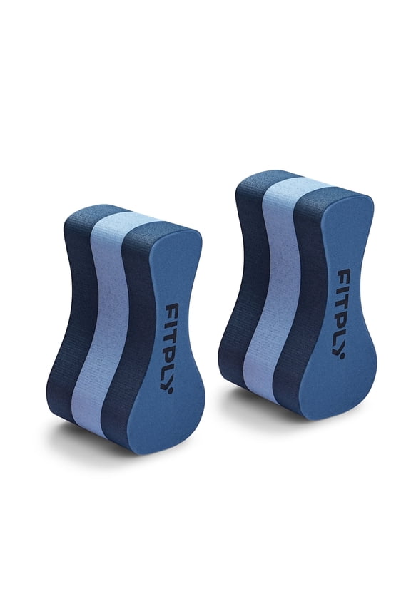 2PCS Pull Buoy Swim Training Aid 3-Layer EVA Leg Float for Lap Swimming Training Legs and Hips Support for Adults Kids and Beginners