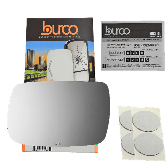 Fits 00-04 Outback 03-06 Baja Left Driver Mirror Glass Lens w/Adhesive USA