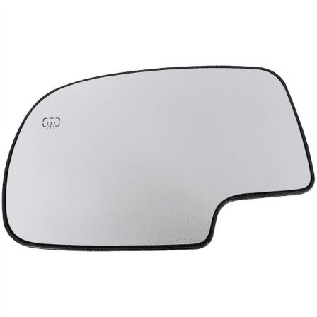 Fits 00-06 Tahoe, Yukon Left Driver Heated Mirror Glass w/Backing Plate