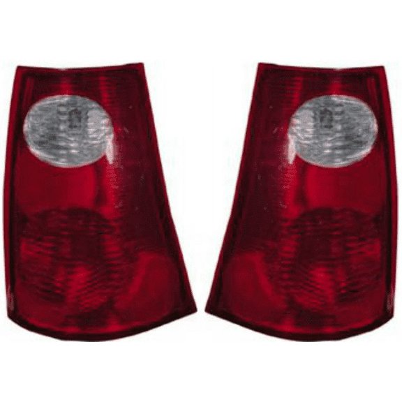 Fits 01-05 Fd Exp Sport Trac Only Left & Right Set Tail Light Housings