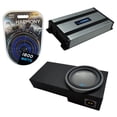 thumbnail image 1 of Fits 01-05 Ford Explorer Sport Trac Alpine S-W10D4 Single 10 Sub Box & HA-A800.1, 1 of 3