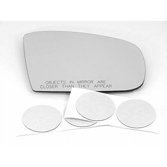 Fits 02-05 MB ML Series Right Passenger Convex Heated Mirror Glass Lens w/Adhesive USA w/o Backing Plate