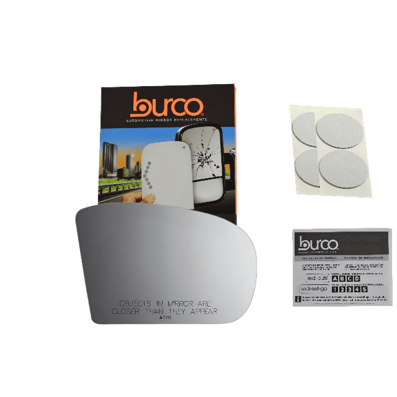 Fits 02-07 MB C Class Right Passenger Convex Mirror Glass Lens w/Adhesive