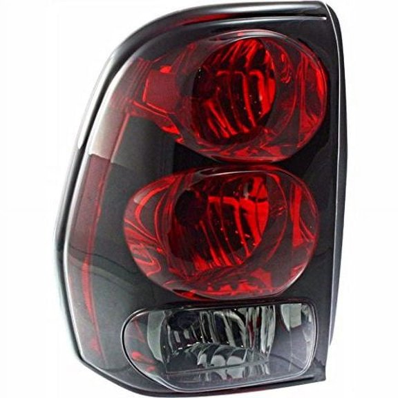 Fits 02-09 Chevrolet Trailblazer / 02-06 Trailblazer Ext Left Driver Tail Lamp Assy w/Connector Plate