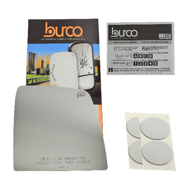 Fits 03-05 LINC Aviator Heated Right Passenger Convex Mirror Glass Lens Only