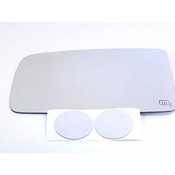 Fits 03-06 LINC Navigator, Fd Expedition, Heated Left Driver Side Flat Mirror Glass Lens W/o Backing Plate, Comes with Adhesive, USA