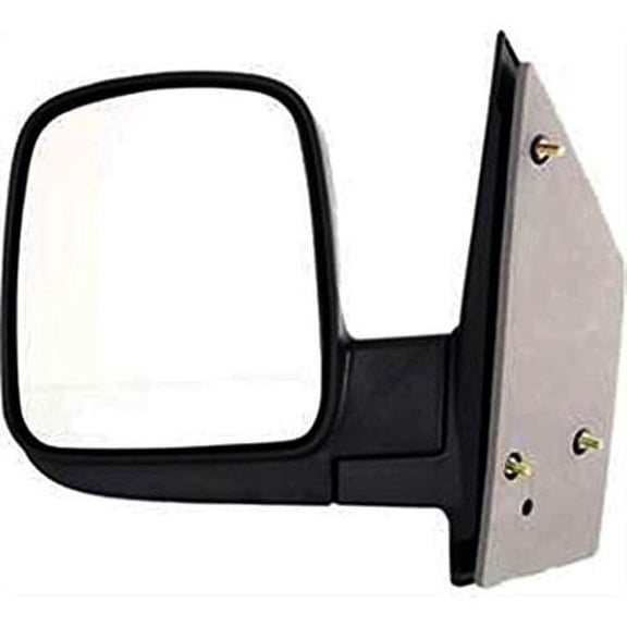 Fits 03-07 Express Savana Vans Left Driver Manual Mirror Assembly Manual Folding