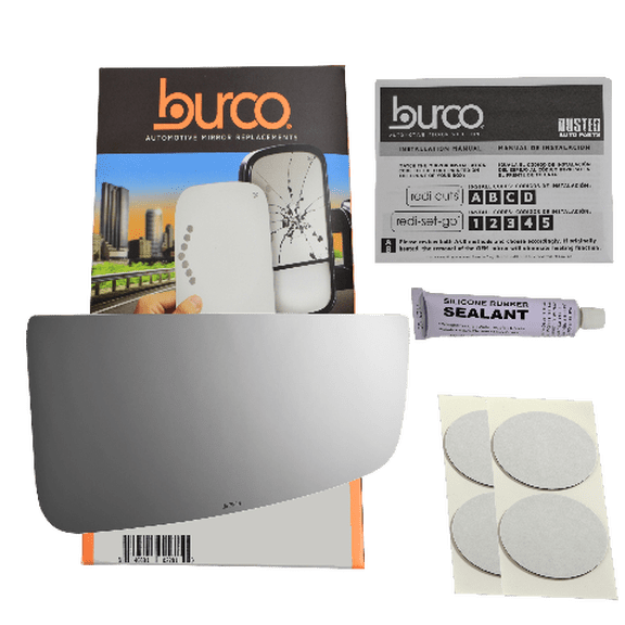 Fits 03-12 E Van Cutaway, Box Van Right Pass Lower Mirror Glass Lens