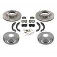 thumbnail image 1 of Fits 04-06 Tundra Front Brake Rotors & Ceramic Pads Drums Shoes Springs Cyl 9Pc, 1 of 1