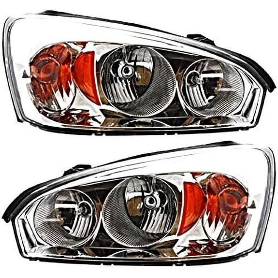 Fits 04-07 Malibu, Malibu Maxx, 08 Classic L&R Headlamp Assmblies (Pair)