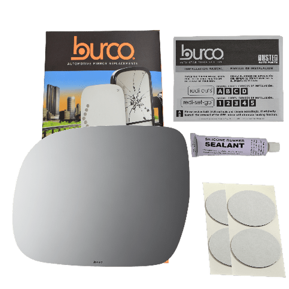 Fits 04-10 Sienna Left Driver Replacement Mirror Glass Lens Fits Non auto dimming Models only