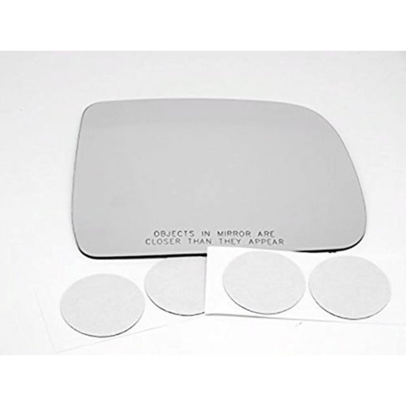 Fits 04-11 Mitsu Endeavor Right Passenger Convex Heated Mirror Glass Lens w/Silicone USA