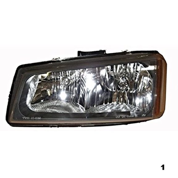 Fits 05-06 Avalanche Left Driver Headlamp Assembly Without Lower Cladding