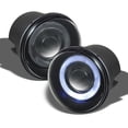 thumbnail image 1 of AKKON - For Chrysler 300C | Dodge Charger SRT-8 | Caliber SRT-4 LED Ring Smoked Fog Light Assembly w/Switch,Wiring + Relay, 1 of 2