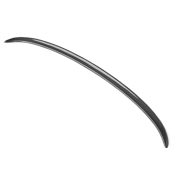 Ikon Motorsports Compatible with 2006-2011 BMW 3-Series E90 M3 Style Rear Trunk Spoiler Wing Lip Wing - CF