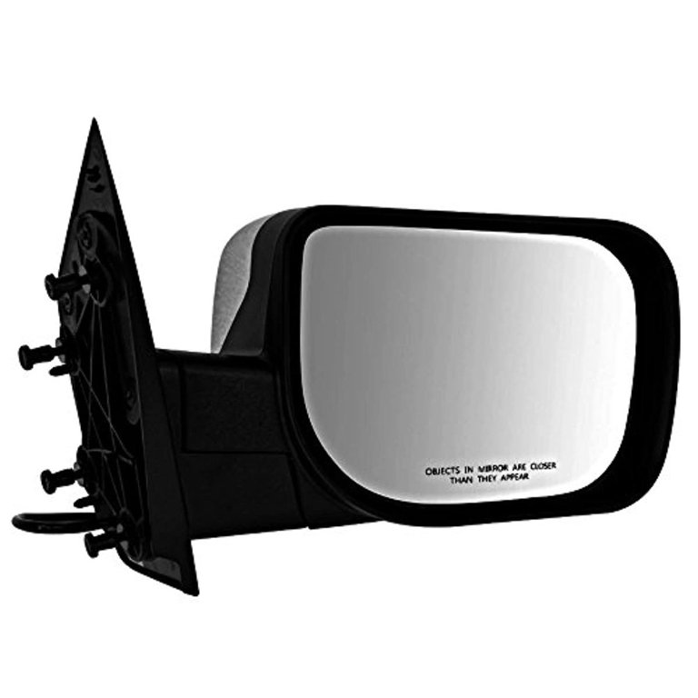 Fits 05 14 Armada Rght Pass Chrome Mirror W Single Arm Man Fold No